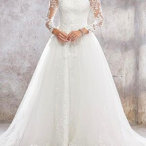 Wedding dress size 18